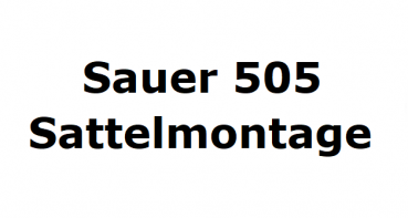 Sauer Sattelmontage für 505